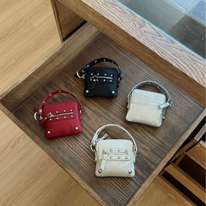 Sac bandoulière rétro punk clouté style Y2K, mini pochette zippée multi-fentes portable avec chaîne à suspendre au cou - Product Image 3
