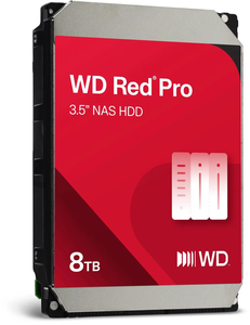 Disco Duro NAS Red Pro de 8 TB, 3.5'', SATA 6 Gb/s, 7200 RPM, 256 MB de Caché, HDD WD8005FFBX - Product Image 1