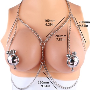 ถ้วยดูดหัวนมแบบหนีบ QKKQ สำหรับ BDSM ช่วยกระตุ้นหน้าอกและคลิตอริส ขยายขนาดคลิตอริส คลิปหนีบกระตุ้นอารมณ์ ของเล่นทางเพศสำหรับคู่รัก - Product Image 6