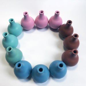 Bekam kaca badan 5 buah, bekam terapi vakum bola karet untuk wajah dan tubuh - Product Image 2