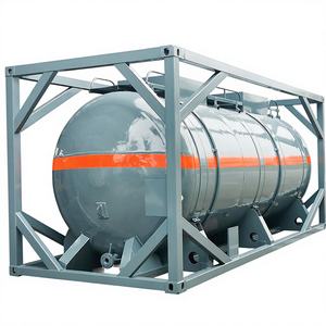 Vente directe d'usine Conteneurs-citernes personnalisables de 20 pieds à grande capacité pour le chargement d'articles corrosifs Marque Huate - Product Image 1