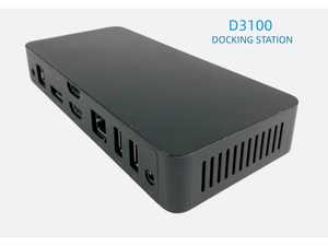 สำหรับ Dell D3100 USB 3.0 Ultra HD/4K แท่นเชื่อมต่อจอแสดงผลสามจอแบบขยาย 3 จอ - Product Image 1