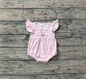 Combinaison sans manches pour bébé fille, rose, imprimé « I'm literally just a girl », vente en gros, ensemble enfant SR3825 RTS - Product Image 3