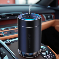 Diffuseur aromatique rechargeable en métal Machine électrique de parfum d'huile essentielle de parfum d'air de voiture de maison dispositif sans huile
