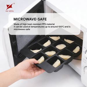 10-vakjes recyclebare PP dumplingbak, afsluitbare voedselveilige verpakking - Product Image 5