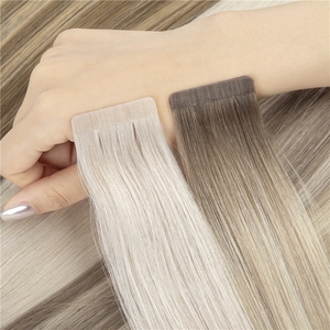 LeShine Venta al por Mayor de Extensiones de Cabello Humano 100% Virgen, Doble Trama, con Cinta Adhesiva, en Colores Claros, Proveedores de Extensiones de Cabello con Cinta Adhesiva - Product Image 1