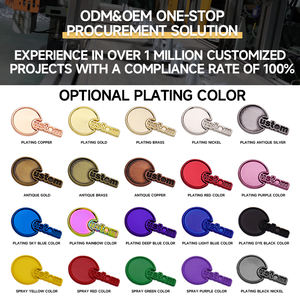 Pin de insignia de Metal personalizado barato medios de transporte modelo de avión Pin de insignia de esmalte suave de dibujos animados - Product Image 3