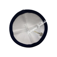 Resure Velours Noir Kippa Yarmulke Juif Kipa Judaica Yamaka Kippa Yamakah Yarmulka Chapeau Hommes ou Enfants Israël