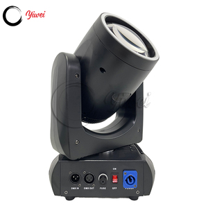Testa Mobile LED Beam 200 con Gobo in Vetro, Piastra Arcobaleno, Prisma Effetto Rugiada, Compatto per DJ, Discoteche, Concerti, Eventi, Illuminazione da Palco - Product Image 6