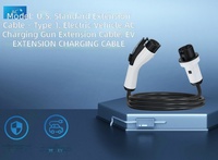Câble d'extension de charge AC 40A Type 1 vers Type 1 (J1772) 5m, étanche IP55, vente chaude