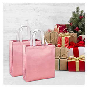 Stampa personalizzata tessuto laminato <span class=keywords><strong>TNT</strong></span> drogheria Tote Non tessuto con manico 30cm-max 50cm Made <span class=keywords><strong>in</strong></span> China - Product Image 5