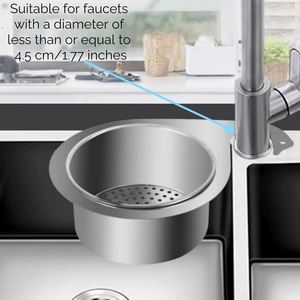 Stainless Steel Swan-shaped <b>Sink</b> <b>Basket</b> Drainage <b>Basket</b> with Removable Goose Head Drainage <b>Basket</b> - Product Image 2