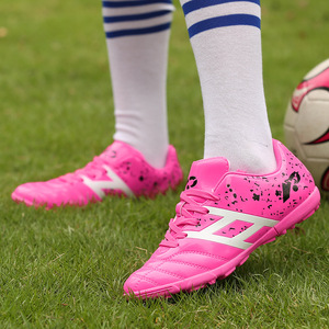 Zapatos de fútbol de alta calidad para hombre y mujer, zapatos de fútbol de caña baja con tacos para césped sintético, zapatos de entrenamiento deportivo para niños con tacos largos. - Product Image 4