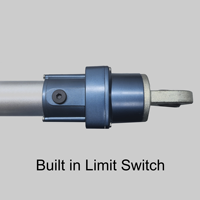 Actionneur linéaire DC à forte poussée, 12V/24V, pour système de suivi solaire et automatisation industrielle