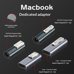 <span class=keywords><strong>Adaptateur</strong></span> d'alimentation magnétique à <span class=keywords><strong>induction</strong></span> en alliage d'aluminium OEM/ODM pour MacBook Pro/Air, <span class=keywords><strong>USB</strong></span>-<span class=keywords><strong>C</strong></span> Type-<span class=keywords><strong>C</strong></span> Femelle/Mâle - Product Image 5