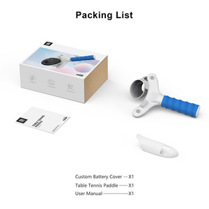 <span class=keywords><strong>AMVR</strong></span> racchetta da Ping Pong Paddle impugnatura racchetta da Ping Pong per giocare a Tennis da tavolo undici per Meta Quest 3 - Product Image 6