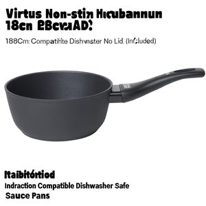 Casseruola Alluminio antiaderente (18cm) 1 manico VIRTUS Antracite CS479182910001 - Product Image 2