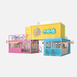Contenedor Marítimo Modificado para Tienda, Moderno, Rectangular, de Espesor Estándar, para Uso Comercial - Product Image 4