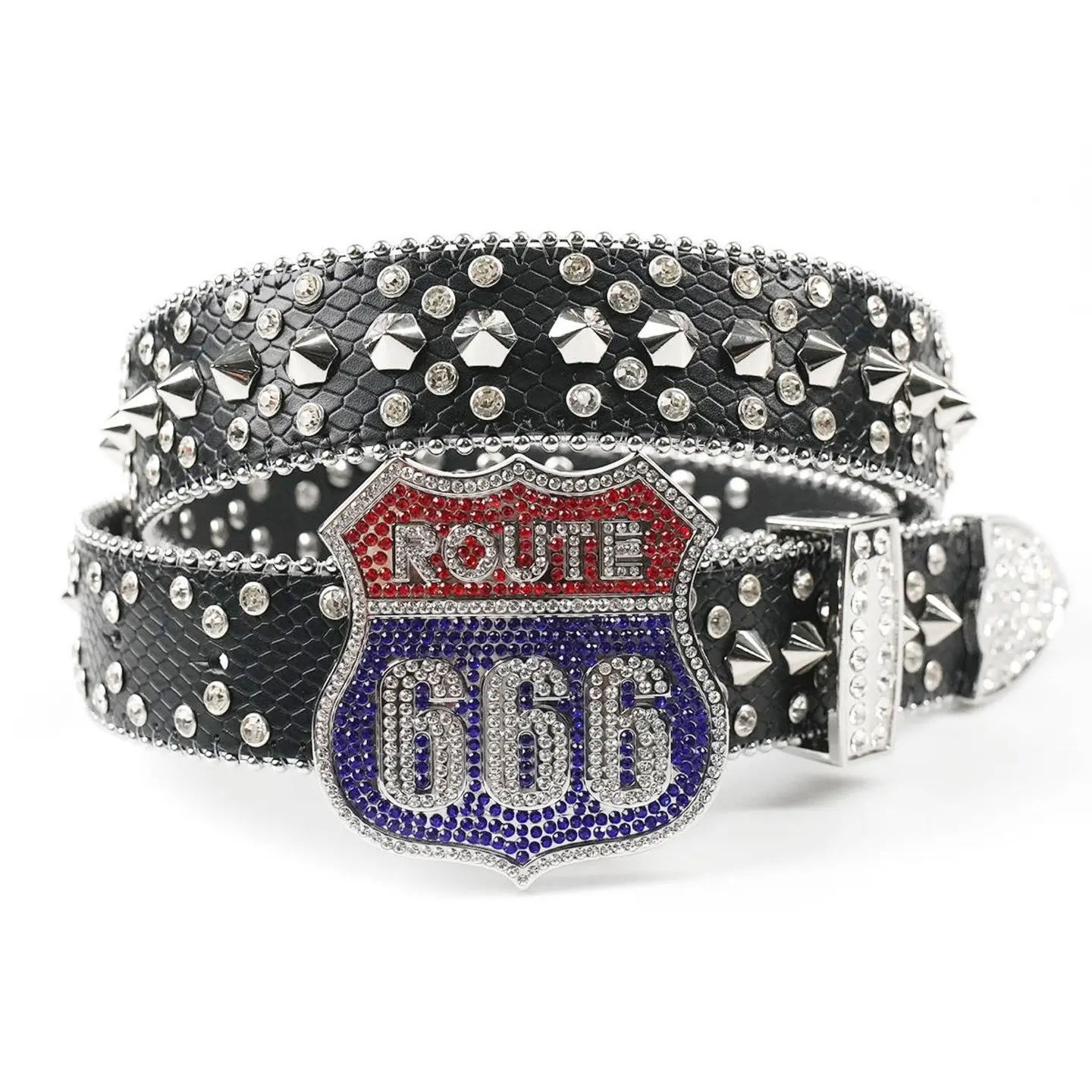 Wholesale Custom Bling Belt Buckles Custom 3D Logo Design