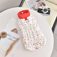 Veste pour animaux de compagnie, veste chaude coupe-vent pour chien avec anneau de traction