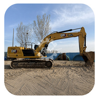 Excavatrice sur chenilles d'occasion CAT 336 de 36,8 tonnes pour creusement de fossés, CAT340, CAT336GC, CAT330, CAT336, exportateur de matériel de construction