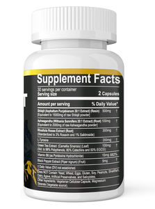 Capsules de Shilajit personnalisées par le fabricant pour stimuler les niveaux d'énergie, capsules de Shilajit de l'Himalaya, capsules de Maca, Ashwagandha, Shilajit pour le système immunitaire - Product Image 2