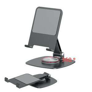 Đa chức năng xách tay Máy tính để bàn gấp Hỗ trợ có thể gập lại <span class=keywords><strong>Bracket</strong></span> <span class=keywords><strong>360</strong></span> Rotating Kim Loại Di động điện thoại di động đứng chủ có thể điều chỉnh - Product Image 1