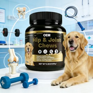 Probióticos para Perros con Fórmula Personalizada, Masticables Blandos, Altos en Proteínas, Apoyo para Alergias, Suplemento Digestivo para Mascotas, Glucosamina y Condroitina Orgánicas - Product Image 6