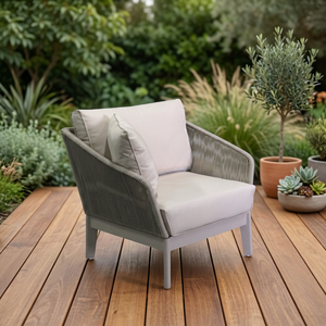 Muebles de Jardín de Lujo, Conjunto Modular de Madera para Patio, Sofá Moderno de Teca para Exteriores de Hotel - Product Image 3