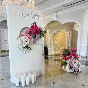 Tùy chỉnh tổ chức sự kiện bên lối vào Chào mừng bạn đăng Acrylic Backdrop Wedding chỗ ngồi biểu đồ - Product Image 1