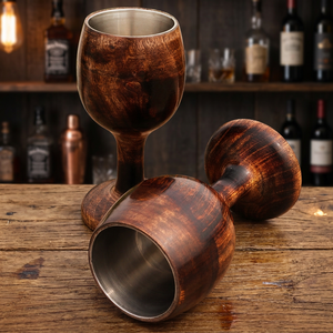 Mug à thé en métal plaqué rustique classique médiéval Viking, verre à vin, gobelet, tasse, baril, cadeaux faits à la main pour les fêtes - Product Image 2