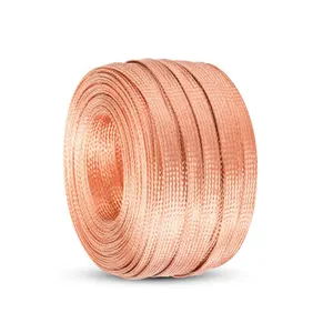 Taille de jauge standard 4 Awg/Swg/Bwg Fil de cuivre d'épaisseur 10mm Grade C11000