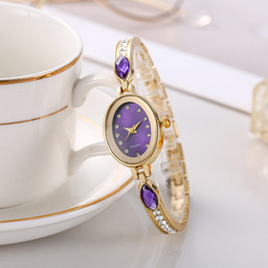 Nouvelle montre-bracelet elliptique tendance et élégante, montre à quartz de niche pour femme - Product Image 4