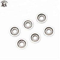 6 Buah/Set Bantalan Bola Presisi Tinggi Baja Tahan Karat 0.25Mm/7Mm untuk Aksesori Berburu Gearbox AEG
