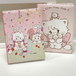 Nouveau carnet de notes <span class=keywords><strong>Mikko</strong></span> rose A5 en cuir, imprimé en couleur, pour cadeau, journal, carnet de notes, manuel - Product Image 1