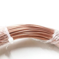 Tube en cuivre pur C11000 semi-dur avec revêtement ASTM B194 pour climatisation souterraine, toiture, extérieur, longueur personnalisable