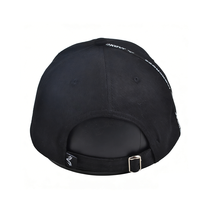 Casquette de baseball ajustable pour homme, style classique 6 panneaux, avec logo brodé, perforée, sportive, type snapback