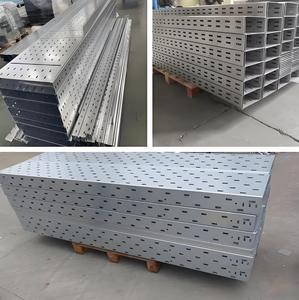 Khay cáp lưới thép nhôm đục lỗ, sản xuất trực tiếp tại nhà máy, đạt chứng nhận CE, dùng cho công nghiệp - Product Image 5