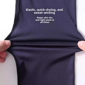 Custom Made Seamless T-shirt Sports <b>Top</b> for Men <b>Tight</b>-<b>fitting</b> Training Wear for Autumn and Winter High-elastic - Product Image 4