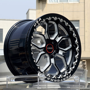 Rines Personalizados Beadlock de 17x10, 17x4.5, 15, 17, 18 y 20 Pulgadas, Diseño Cóncavo, 5x114.3, 5x120, Forjados, para Mercedes, Corvette, Ford <span class=keywords><strong>Mustang</strong></span> - Product Image 2