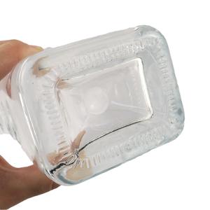 Bouteille de vin en verre transparent épaissi <span class=keywords><strong>rouge</strong></span>, vente en gros du fabricant, pour whisky, <span class=keywords><strong>vodka</strong></span> et vin de fruits, bouteille vide scellée - Product Image 5