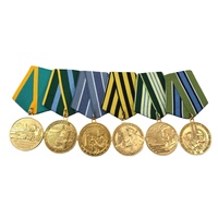 Médailles et insignes commémoratifs en métal personnalisés d'usine depuis 15 ans : Médaille du chemin de fer Baïkal-Amour