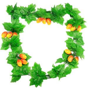 Enredaderas Artificiales de Frutas, Hojas de Seda Plástica de 30cm-100cm, Accesorios de Fotografía, Decoraciones para Bodas y Hogar - Product Image 5