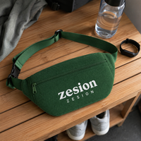 Sac banane en velours côtelé recyclé, personnalisable avec logo, pour salons professionnels, promotionnel, sac de festival, sac ceinture, cadeau d'entreprise, vente en gros, OEM