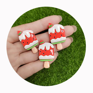 Crème Glace Artisanat Fournitures Résine Perles pour Bijoux De Mode Vêtements Accessoires Ornements Faits À La Main - Product Image 5