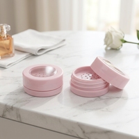Boîtier vide rond en gros pour cosmétiques, maquillage, fard à joues, poudre libre, poudre fixante pour soins capillaires