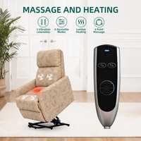 Fauteuil inclinable électrique Power Lift pour soins à domicile, 105-160 positions multiples, massage par vibration, télécommande, fauteuil inclinable électrique pour soins à domicile