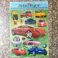 Autocollants de voiture en vinyle personnalisés OEM, imperméables, bon marché, avec design, pour vitres de voiture