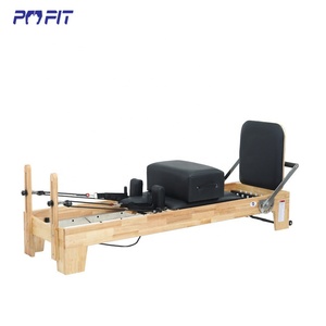 Máquina <span class=keywords><strong>de</strong></span> <span class=keywords><strong>Pilates</strong></span> Reformer para Uso Doméstico, Entrenador <span class=keywords><strong>de</strong></span> <span class=keywords><strong>Pilates</strong></span>, <span class=keywords><strong>Cama</strong></span> <span class=keywords><strong>de</strong></span> <span class=keywords><strong>Pilates</strong></span> para Entrenamiento <span class=keywords><strong>de</strong></span> Core, <span class=keywords><strong>Cama</strong></span> <span class=keywords><strong>de</strong></span> <span class=keywords><strong>Pilates</strong></span> <span class=keywords><strong>de</strong></span> Madera Miple para Yoga - Product Image 2
