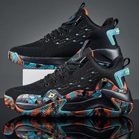 Zapatillas de Baloncesto para Hombre con Suela Gruesa, Cómodas, Nuevas, Transpirables, Ligeras, para Deporte al Aire Libre, Casual, Correr, Primavera